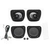 TCMT Lower Fairing Audio Speakers W/Wiring Harness Fit For Harley