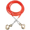 Wakauto 1 Pc Tow Rope Towing Strap Pulling Rope Car