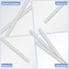 M METERXITY 5 Pack Round Aluminum Rods, 6mm (1/4") Diameter,