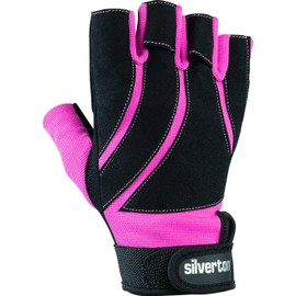 Silverton Lady Pro Women's Gloves, Black/Pink, L