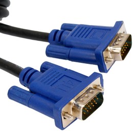 MODAVELA Cable VGA de 1.5 hasta 30 Metros (VGA 10 Metros, Negro)