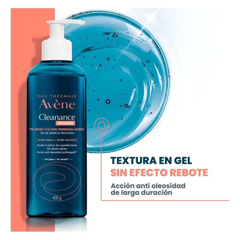 Cleanance Intense Gel Limpieza Profunda Piel Grasa 400g