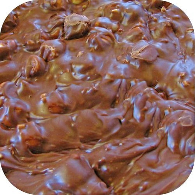 Home Made Creamy Rocky Trail Fudge - 1 Lb Box