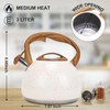 Tea Kettle, Vegoran 100 OZ / 3 Liter Whistling Tea