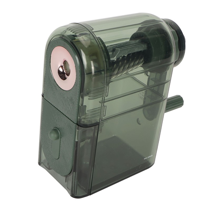 Manual Pencil Sharpener 7 Speeds Adjustable Pencil Tips Portable Handheld