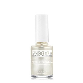 MODE Shimmery Pearl Nail Polish Frost White Champagne Nail Enamel Shade #163 Long Wear, High Gloss, Chip Resistant, Vegan, Made in Beautiful USA
