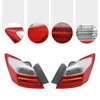 Headery Taillight Assemblies for 2013-2015Honda Accord Sedan EX-L/Touring LED Taillight