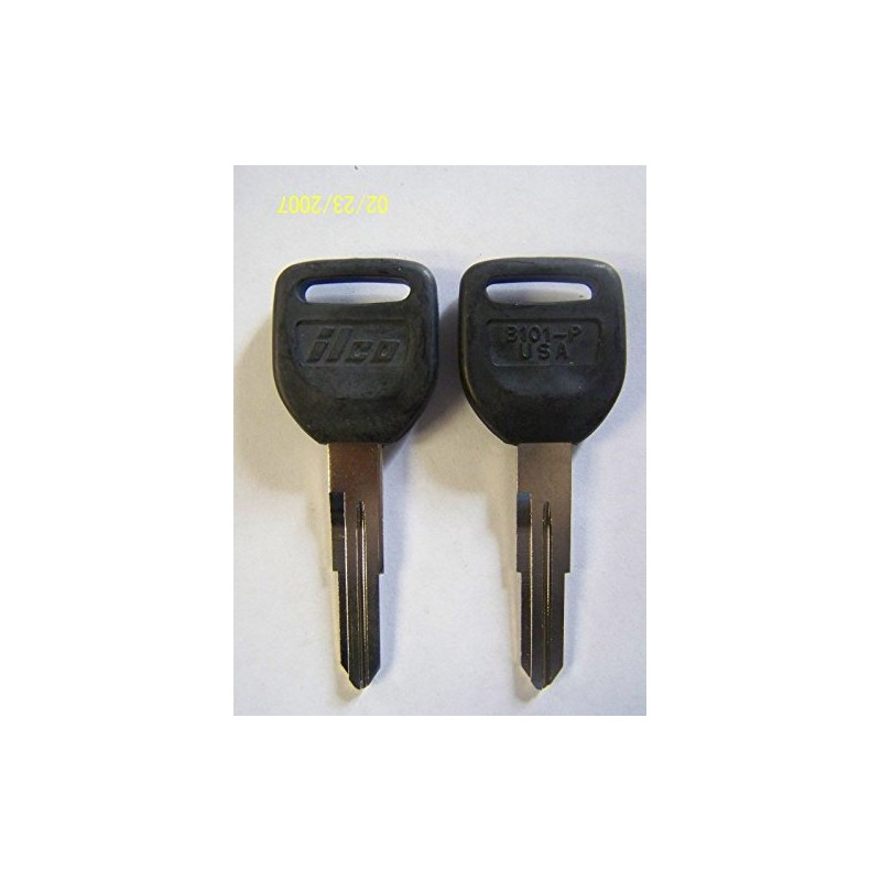 Isuzu Rodeo Plastic Head Key Blanks QTY 2