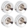 4pcs Engine Cover Head Bolt Topper Cap Fit for XL883/Big