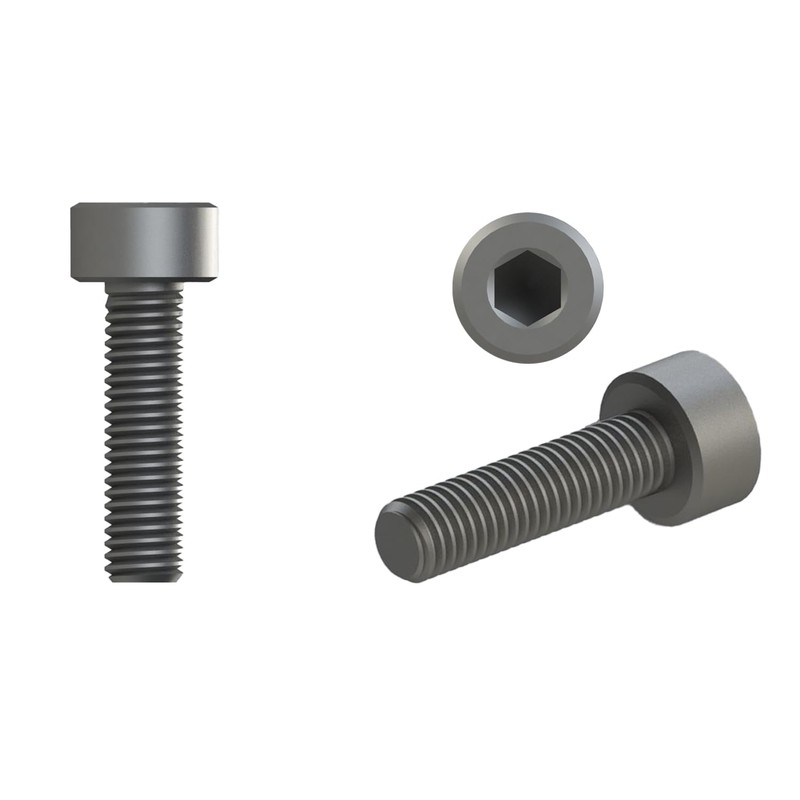 Generisch Bicycle Hex Socket Screw M5 x 20 Screw Lock