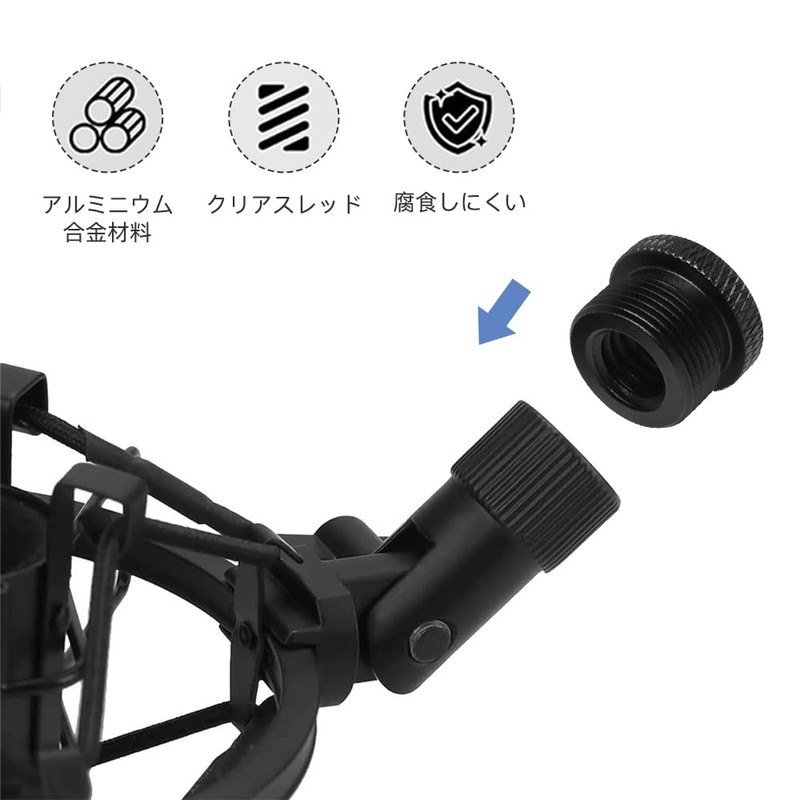Adapter, Photography Assistant Tool, Camera Screw Conversion Adapter, Microphone Conversion