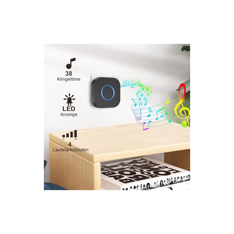 Timbre Inal?mbrico para Puerta