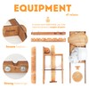 Dutch Wooden Cheese Press - Cheese Making Kit (Wooden Cheese