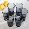 JGIRL Unbreakable Plastic Drinking Glasses, Set of 6, Shatterproof Drinking