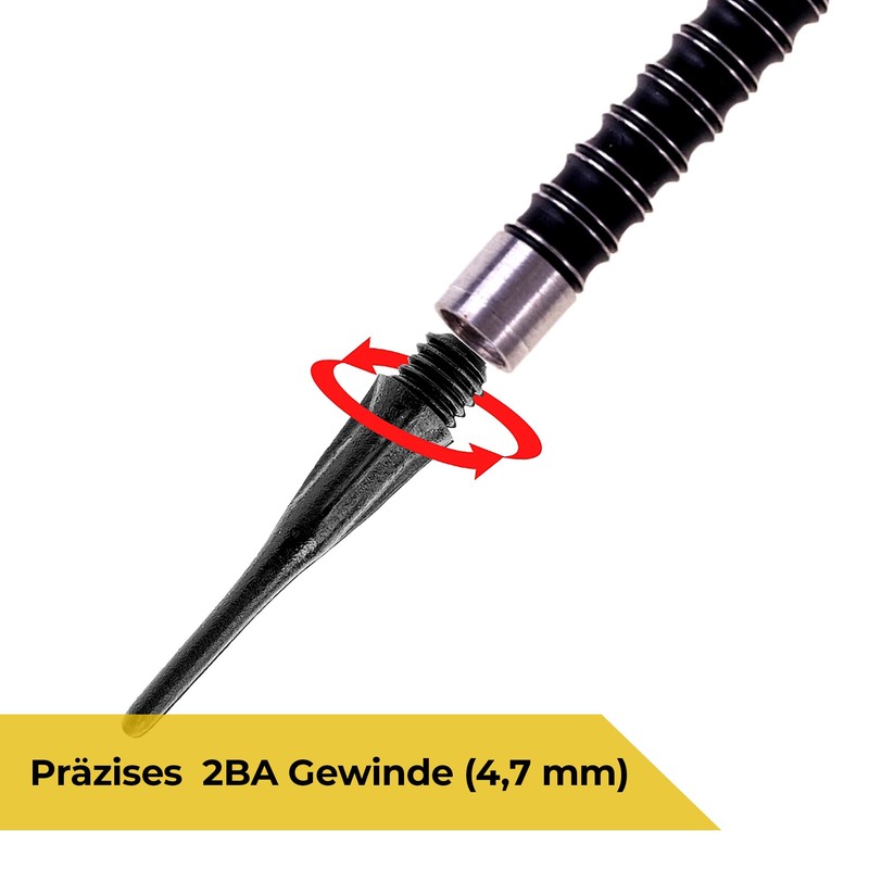 Karella Ultimo Dart Tips, Made in Germany, Sturdy Plastic Dart