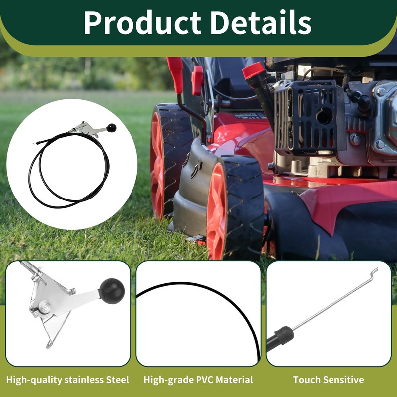 055802000 Throttle Cable Replaces Bad Boy ZT Elite Mowers Throttle