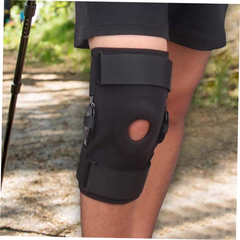 OHPHCALL Knee Support Brace for Running Breathable Aluminum Alloy Belt