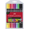 Faber-Castell 151119 Double Fibre Pens, Pack of 20 x 1