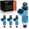 A-Premium Set of 4 Fuel Injectors Compatible with Subaru Impreza