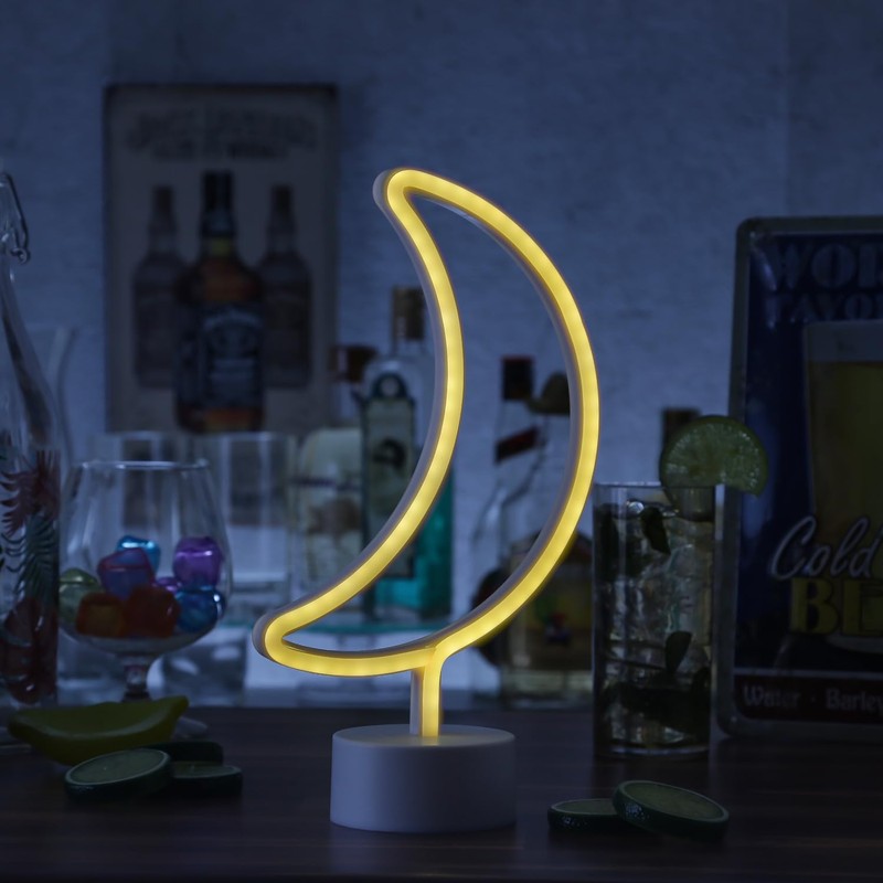 MARELIDA LED Neon Figure (Moon)