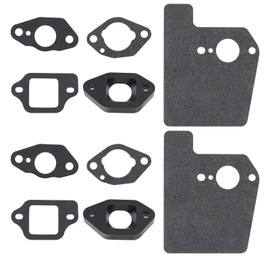 Wjelet 2 Sets Carburetor Insulator Gasket Kit for Honda GCV160 GCV160A GCV160LA GCV160LAO GCV160LE Lawnmower Engines Parts