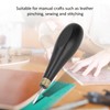 Rhombus Awl 5mm/6mm Professional Mahogany Handle Sandalwood Leather Diamond Awl