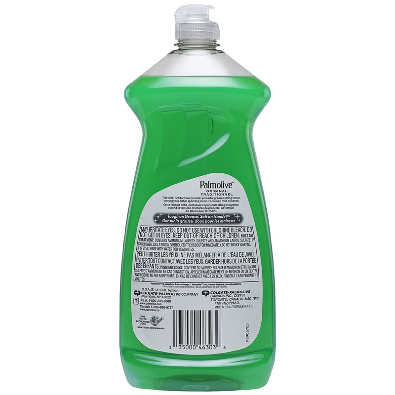 Palmolive Essential Clean Dishwashing Liquid Dish Soap, Original - 28