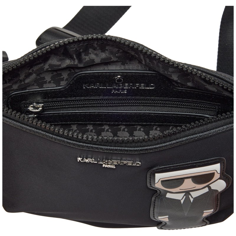 Karl Lagerfeld Paris Amour Belt Bag, BLK Multi