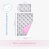 Baby Comfort 2 Piece Duvet Cover & Pillowcase Bedding Set