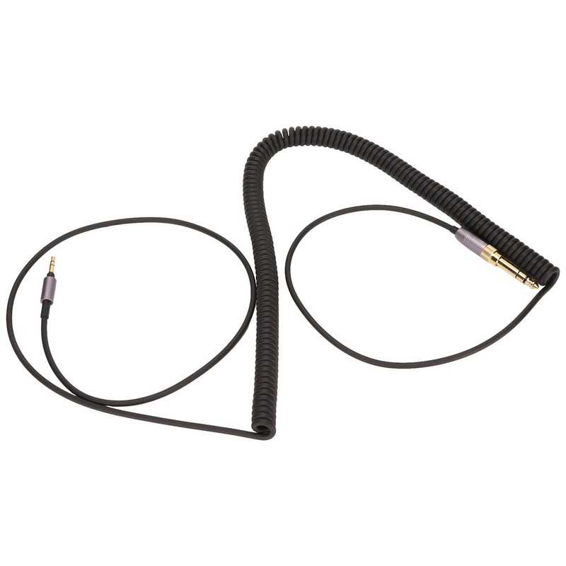 3.5mm Sound Spring Cable Retractable 9.8ft Plug and Play 3.5mm