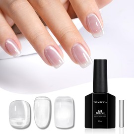 TOMICCA Magnetic Nail, Fine Particles, Color Magnetic Gel, 15ml, Magnet Included, Gel Nail, Magnetic Cat Eye Gel, Magnetic Gel, UV/LED Compatible, For Beginners and Nail Artists