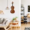 Violin Hanger Wall Mount Hook Violin Viola Hanger with Bow