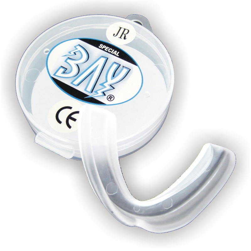 Bay CE Click Sports Gum Shield Mouth Guard with Case