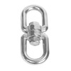 1 x Stainless Steel Swivel Ring M10 Swivel 360° Swivel