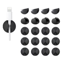 Patry Deluxe Set De 20 Piezas Clips Organizador Sujeta Cables Con Envío