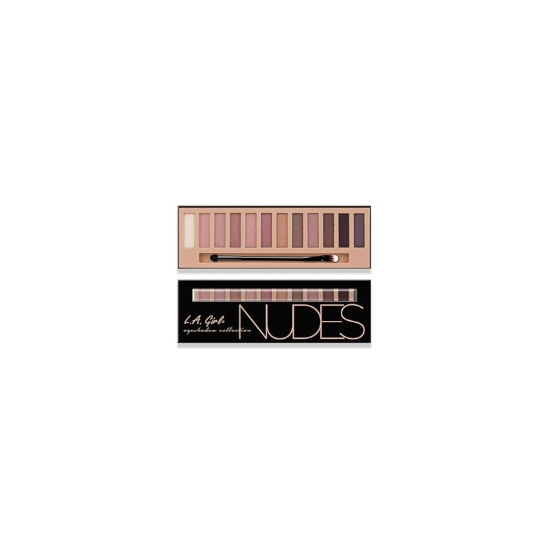 L.A. Girl - Sombra de ojos Beauty Brick, Nudes, 0.42