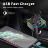 12-24V Bluetooth Car FM Transmitter MP3 Player QC3.0 Fast Charging