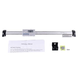 Accusize Industrial Tools 0-12 inch/0-300 mm x 0.0005 Inch/0.01 mm Horizontal Electronic Digital DRO Scale Unit, Abho-0012