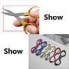 Purple Folding Scissors Stainless Steel One 8 Multifunctional Fishing Scissors