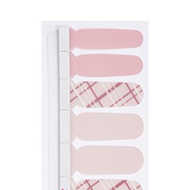 kokiya Semi Cured Gel Nail Strips Nail Wraps Beauty Easy to Apply and Remove Brighter for Woman Girls Nail Decals with Nail File