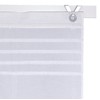 Kessy Roman Blind with Eyelet Top with Piping White, Grey,