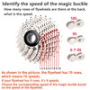Qrity 5 Pairs Bike Chain Links, Bicycle Chain Link Connector,