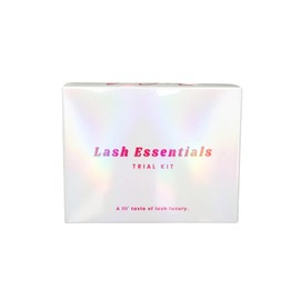 Lash Essentials Trial Kit by SoCal Beauty - Mini Lash Care Set with Eyelash Serum, Foam Cleanser, Makeup Remover & Sleep Mask - Lash Extension Safe, Vegan & Cruelty-Free Starter Kit