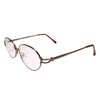 Genuine Vintage Gunmetal Frame Womens Bifocal Reader Oval 1.25 Reading