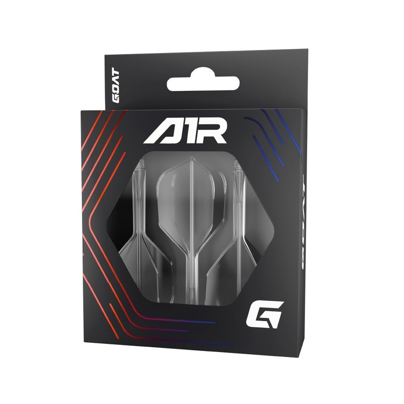 GOAT - Air Clear No6 Flights Short, 3 Plastic Dart