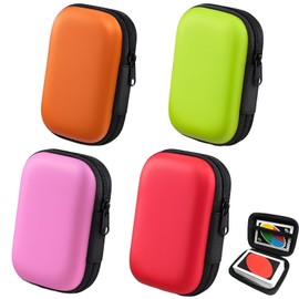 AHEJIOO Pack of 4 Playing Card Box, Waterproof Robust Card Box, Suitable for Storing Playing Cards, for UNO Skyjo Card Game, Phase 10 Card Game