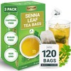 LeafLea 120 Senna Tea Bags – Pure Senna Herbal Laxative