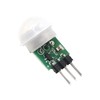 MTDELE 10Pcs Pir Sensor Am312 2.7V to 12v Mini Motion