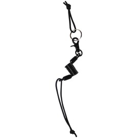 North Peak NP-3343 BK Leash Cord, Snowboard, Maximum Leash Length 17.7 inches (45 cm)
