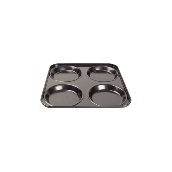 WIN-WARE Non-Stick 4 Hole Carbon Steel Yorkshire Pudding Tray. Cook the perfect yorkshire puddings in this high quality pan/Tin.